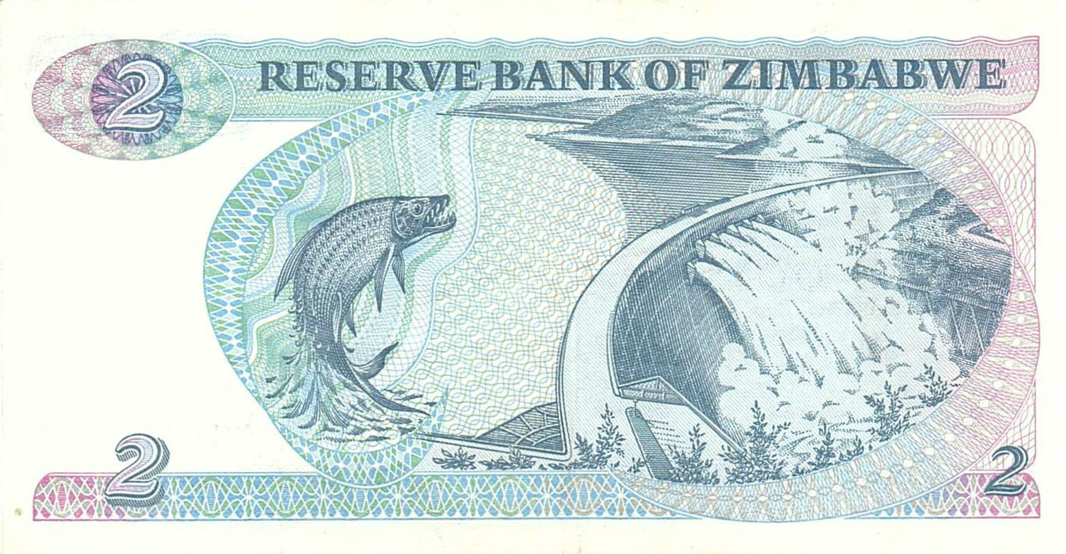 Zimbabwe 2 1994 VF P-1/c